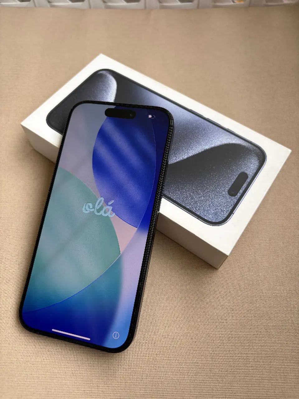 iPhone 15 Pro ブルー 128GB Apple iPhone 15 Pro (128GB) Azul Titânio - Apple iPhone 15 Pro
