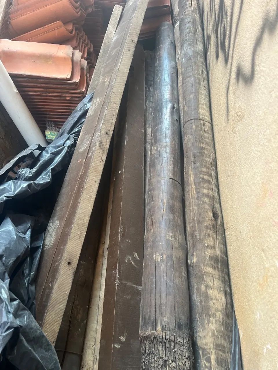 Eucalipto peças várias bitolas RETIRADA - Foto 3