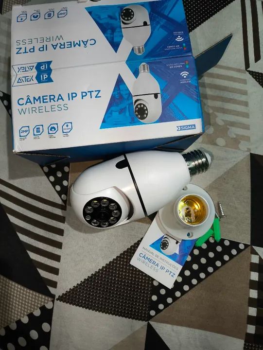 Câmera IP PTZ Wireless - Segurança para sua casa! - Foto 4