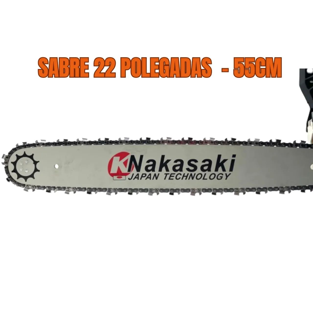 Motosserra a Gasolina Nakasaki 78CC - NK-780AT-S - Ferramentas de