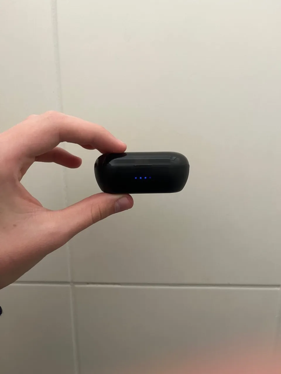 Fone de ouvido in-ear sem fio Sumexr SLY-20 preto e azul