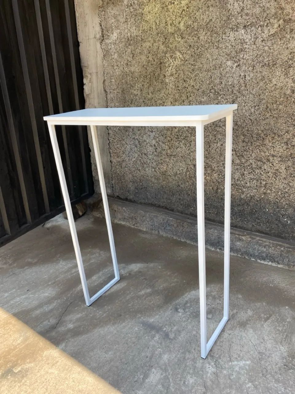 Mesa, aparador Minimalista Branca - Foto 4