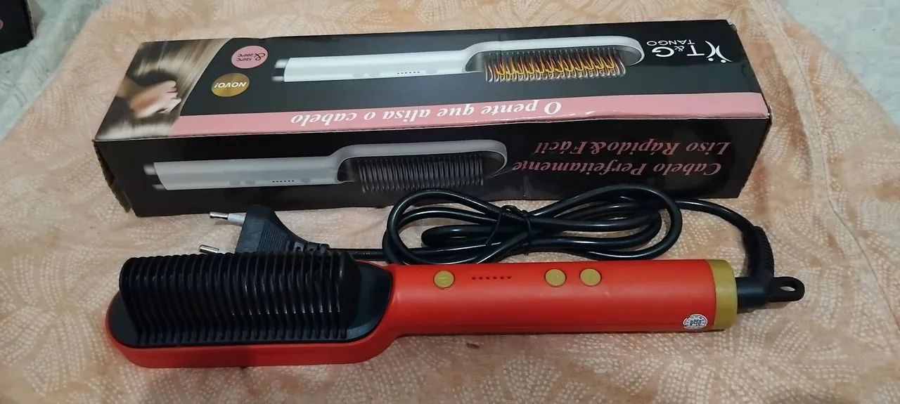 Escova Alisadora - Cabelo Liso e Rápido