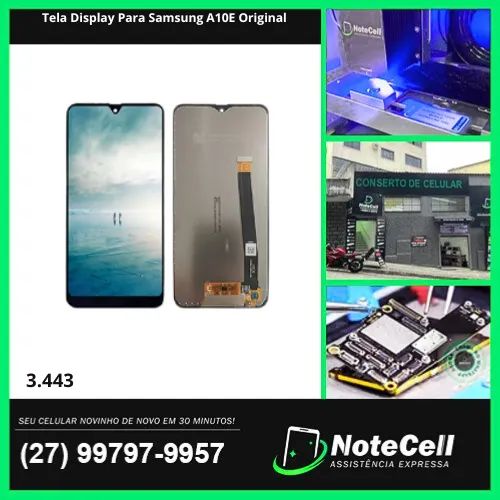 Tela Display Para Samsung A10E Original- Instalação Expressa Em 30 Minutos!