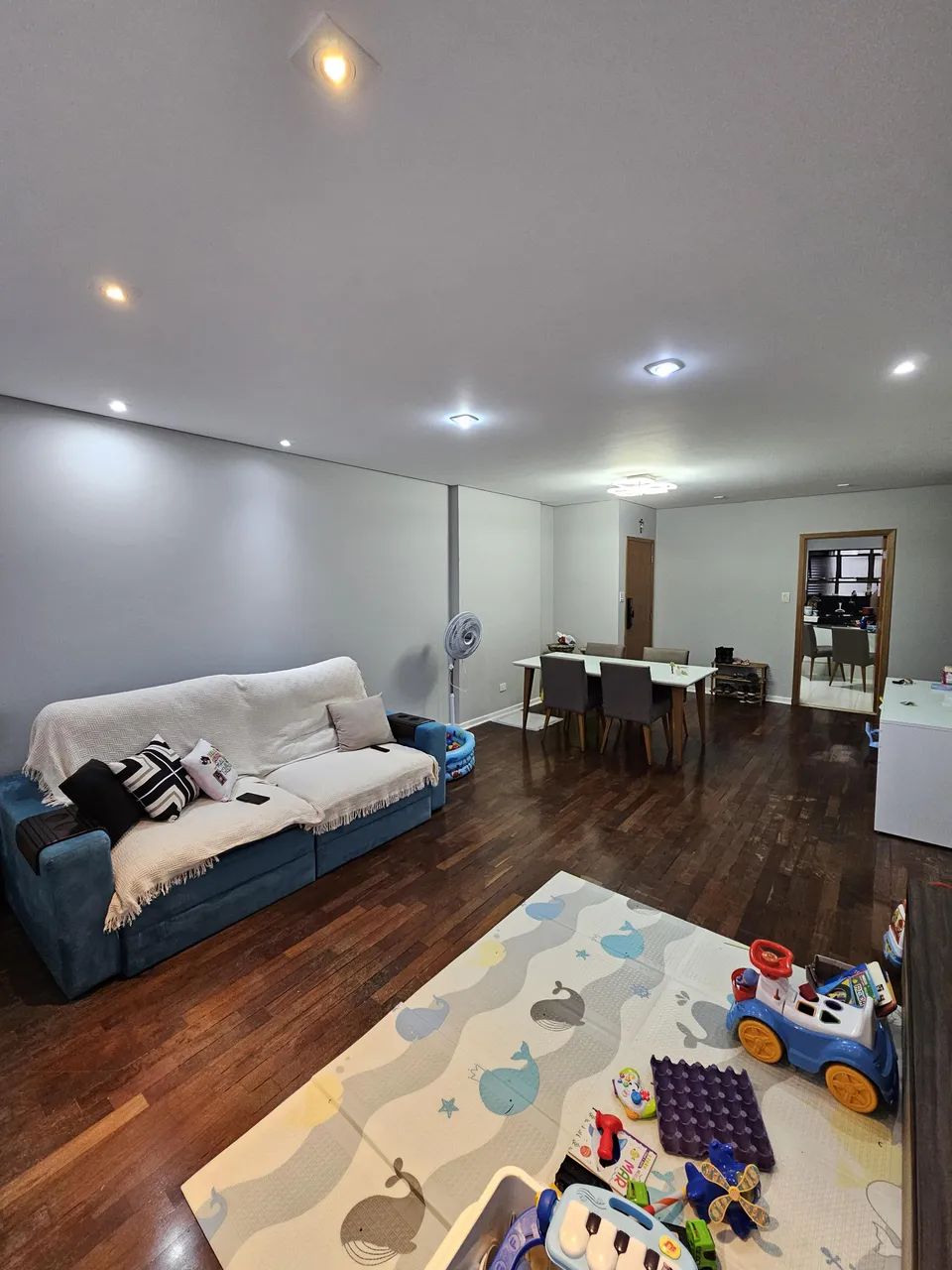 150M² COM 3 DORMS (2 SUITES) + DEPEND. DE SERVIÇO COMPLETOA + HOME OFFICE! COM 2 VAGAS PAR - Foto 5