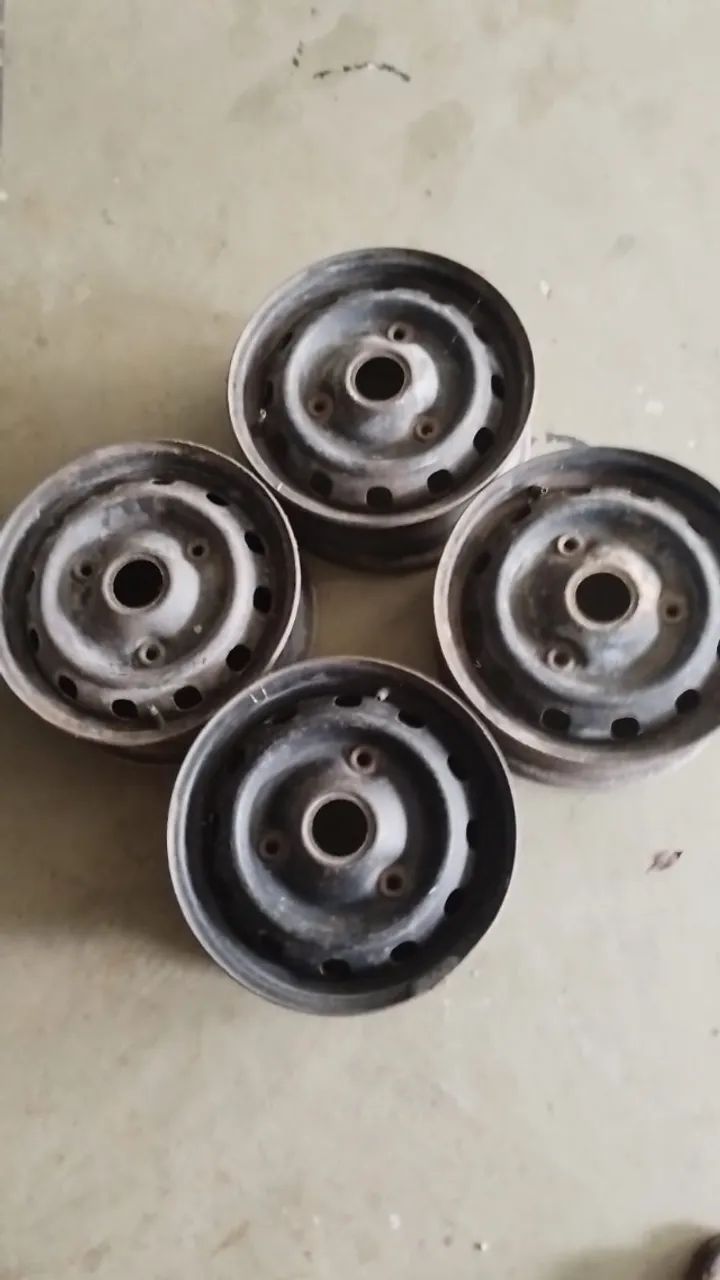 4 Rodas Linha Del Rey Corcel Pampa 3 Furos aro 13" - Foto 2