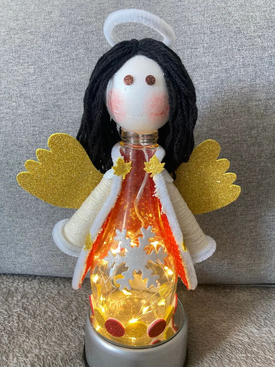 Luminária Personalizada Anjo