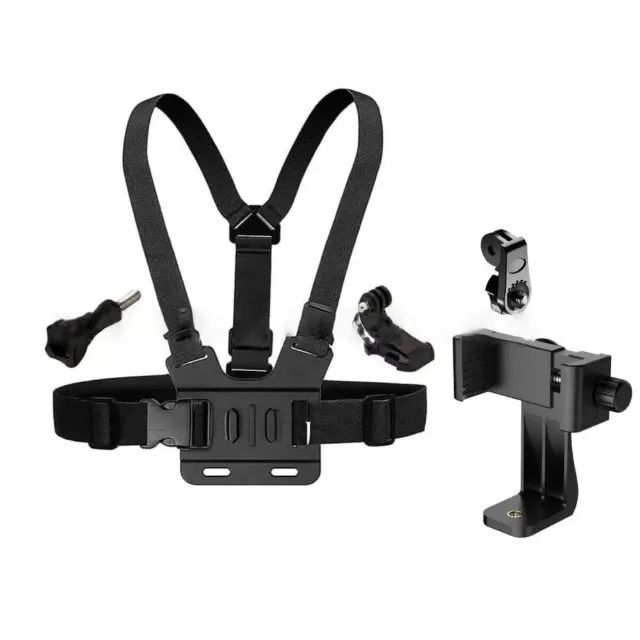 Suporte Peito Peitoral Para Celular Câmera Gopro Chest Band  - Foto 5