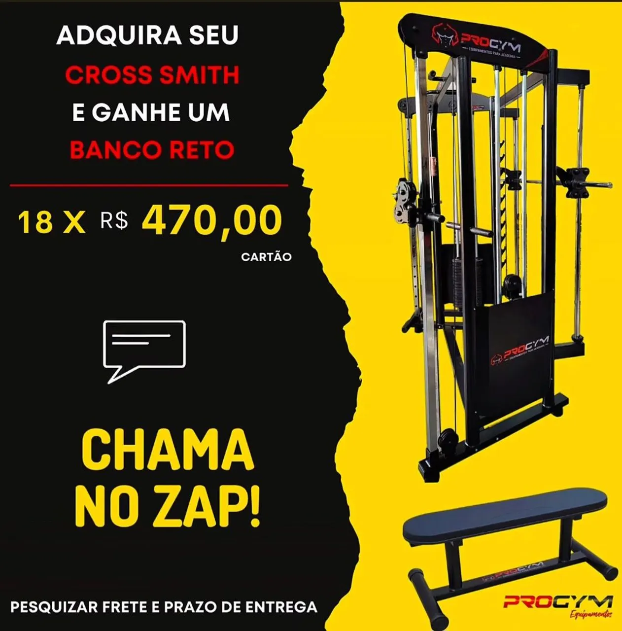 Cross Smith + Banco Reto - PROCYM - Academia