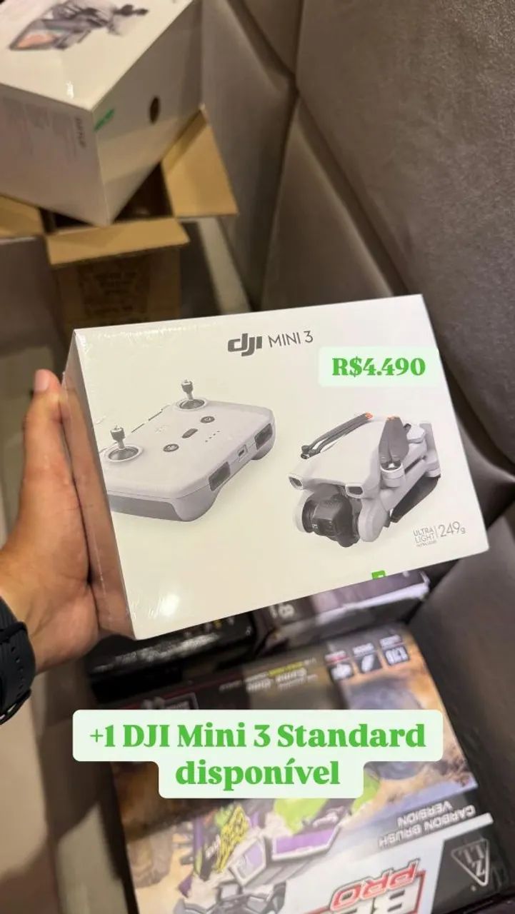 DJI Mini 3 Standard - Disponível!