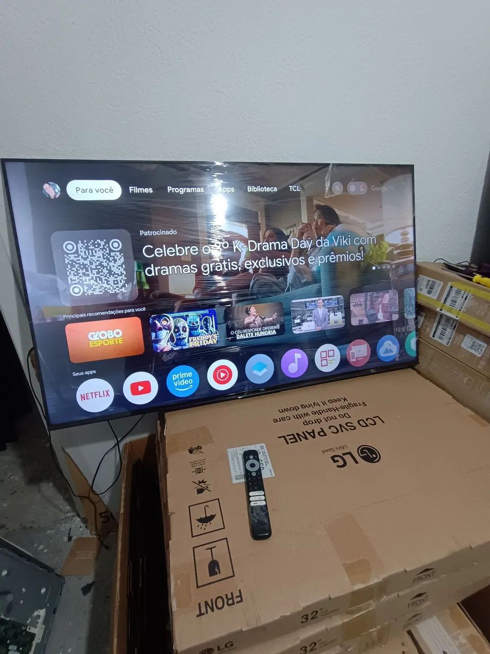 Tv Smart TCL 50 polegadas  - Foto 4