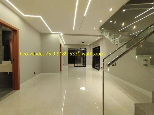 Leo vende, bairro Sim , 4\4 c 2 suítes, closet, piscina, goumert, energia solar - Foto 3