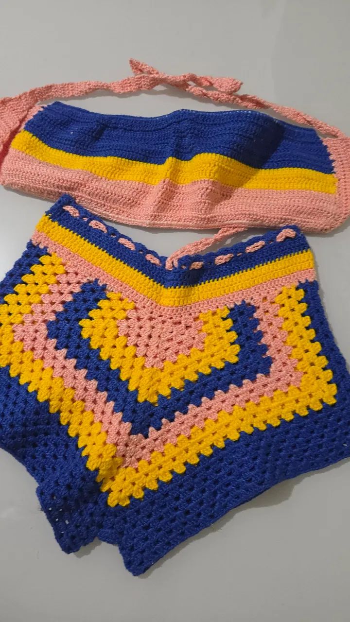 Conjunto de crochê  - Foto 3