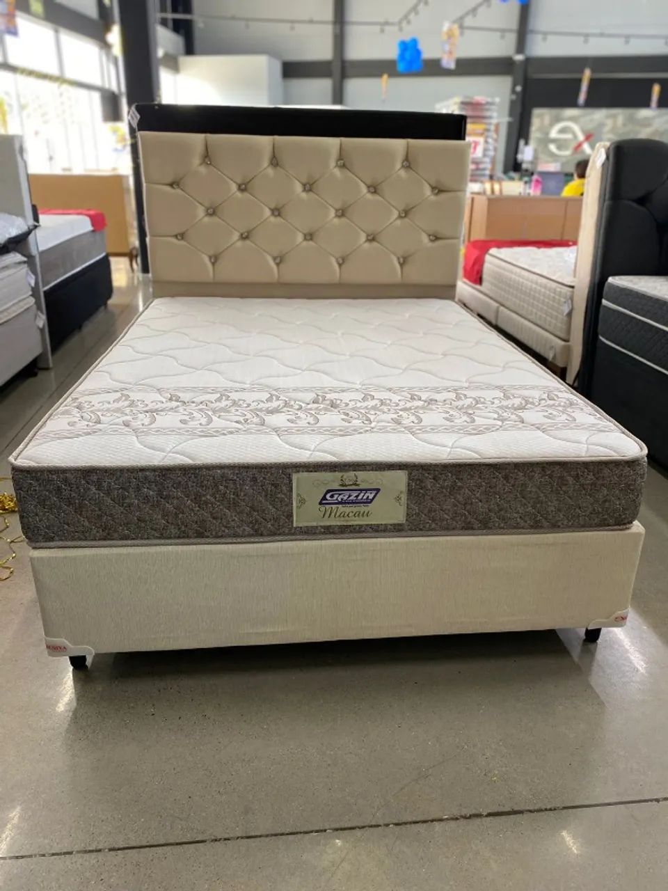 CONJUNTO BOX MOLAS ENSACADAS *OPORTUNIDADE*