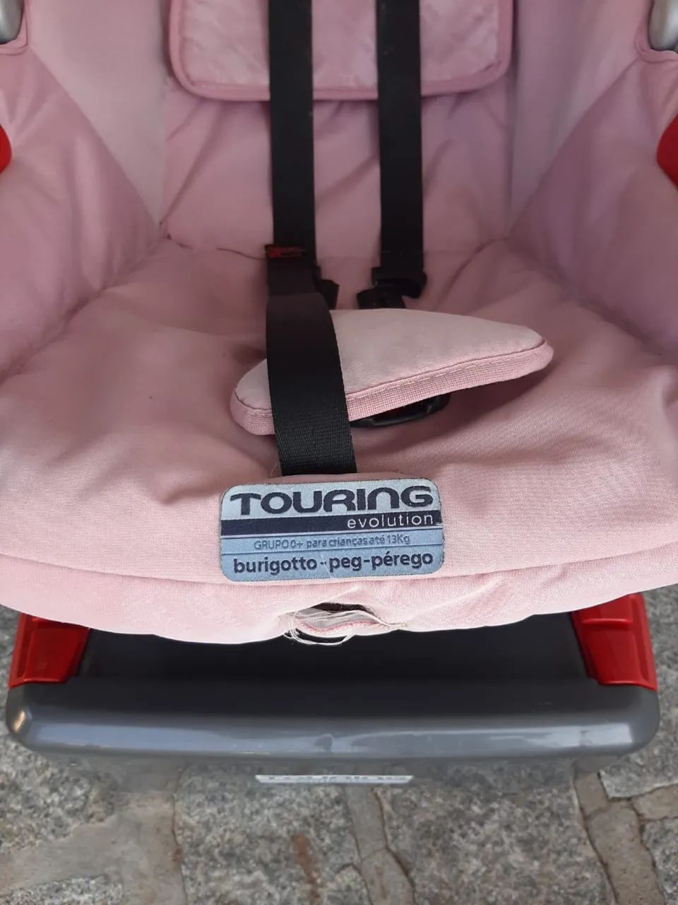 Bebê Conforto Burigotto Peg-Pérego Touring Rosa - Foto 3