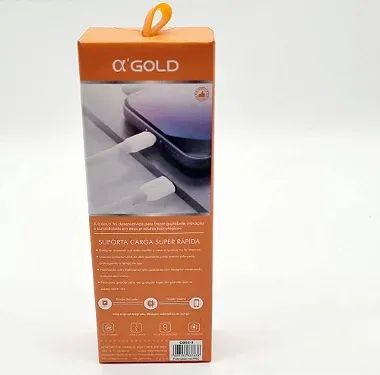 Cabo Usb para Tipo C de Alta densidade Grosso 5.0A a'Gold - Foto 2