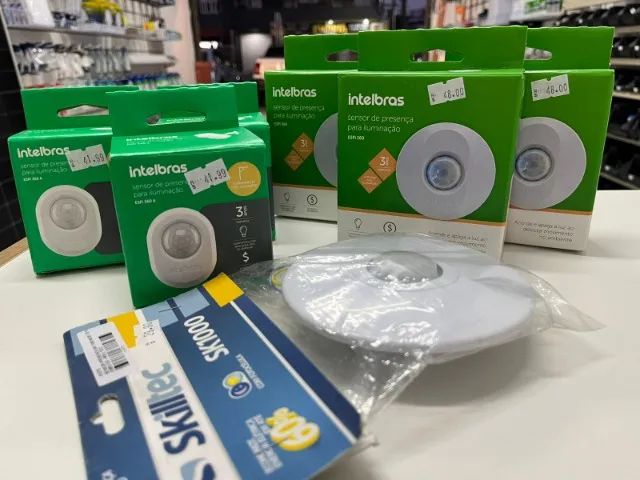 SENSOR DE PRESENÇA - PARA ILUMINAÇÃO