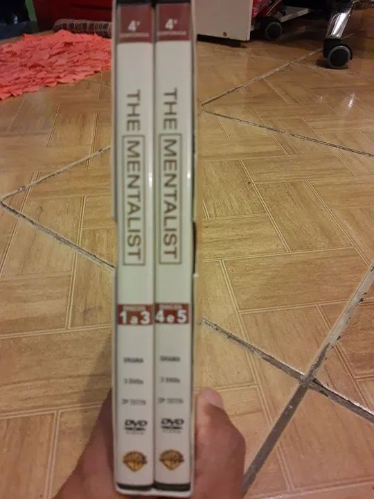 DVD BOX O MENTALISTA 4° TEMPORADA 5 DISCOS  - Foto 3