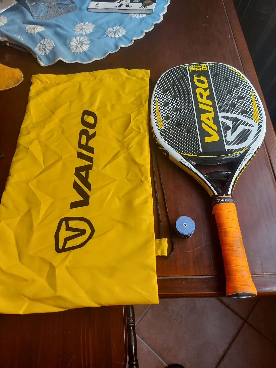 Raquete de beach tenis Vairo carbono 3k