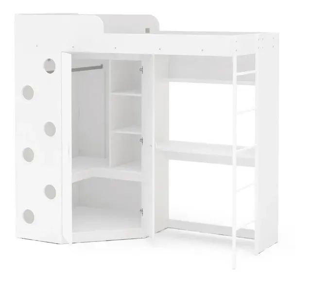 Cama multifucional com armário e mesa - Foto 3