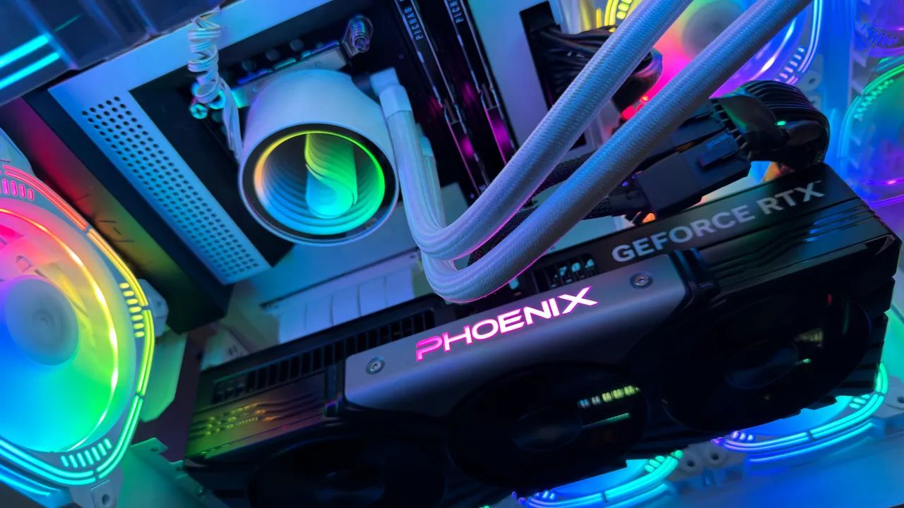 PLACA DE VÍDEO RTX 5070Ti GAINWARD PHOENIX - 16GB GDDR7 - 256 bits - NF - Garantia  - Foto 3