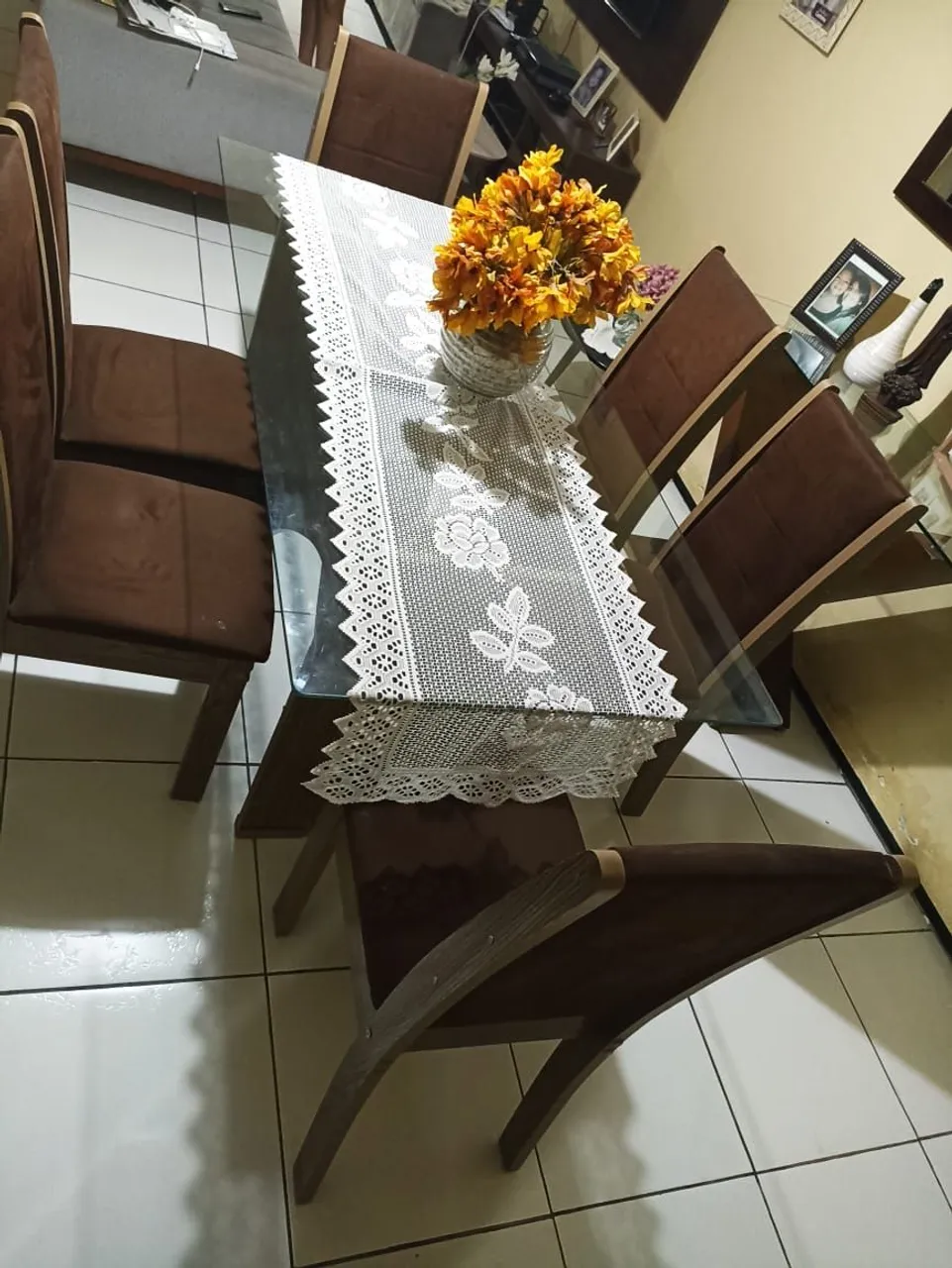 Mesa de Jantar 6 cadeiras