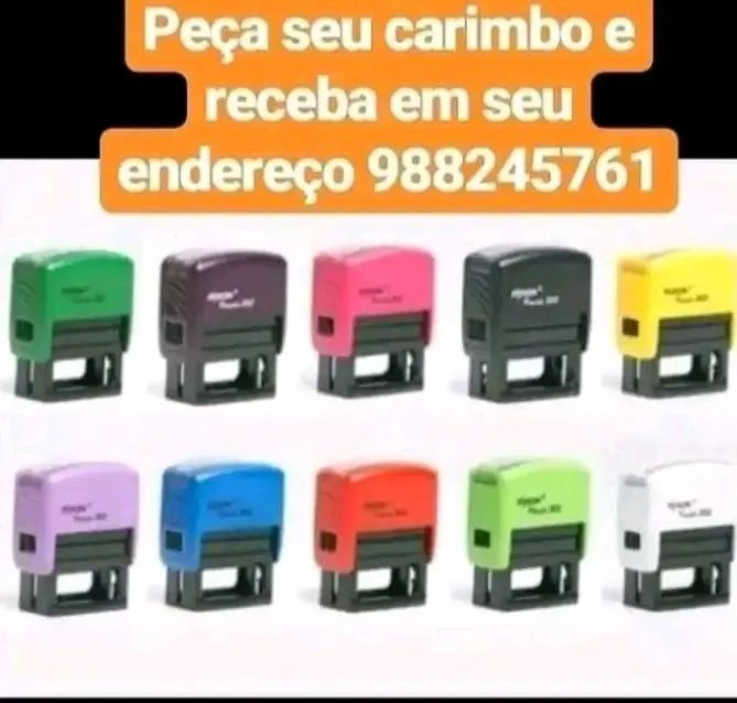 Carimbo Personalizado - Crie o seu!