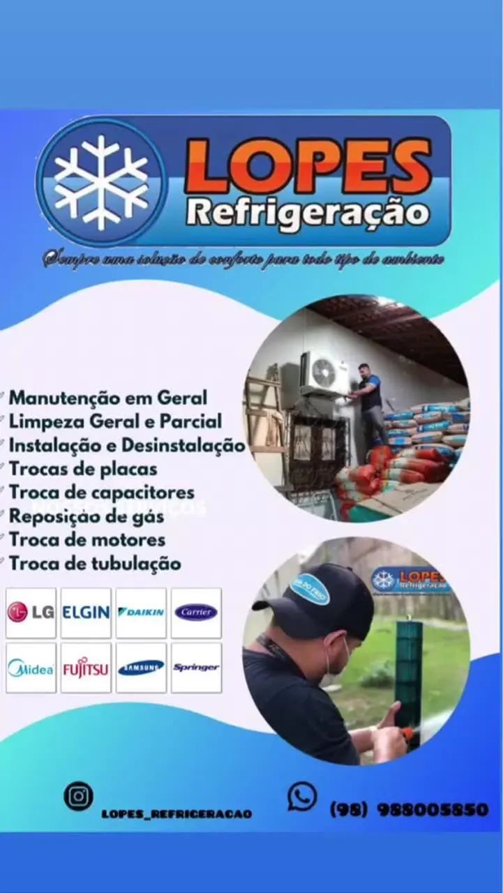 Instalação de ar-condicionado 