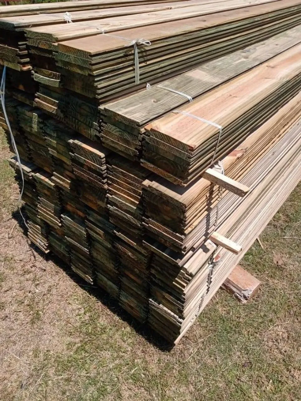 Tabua de Parede/assoalho Pinus Tratado em Autoclave (leia o anúncio)