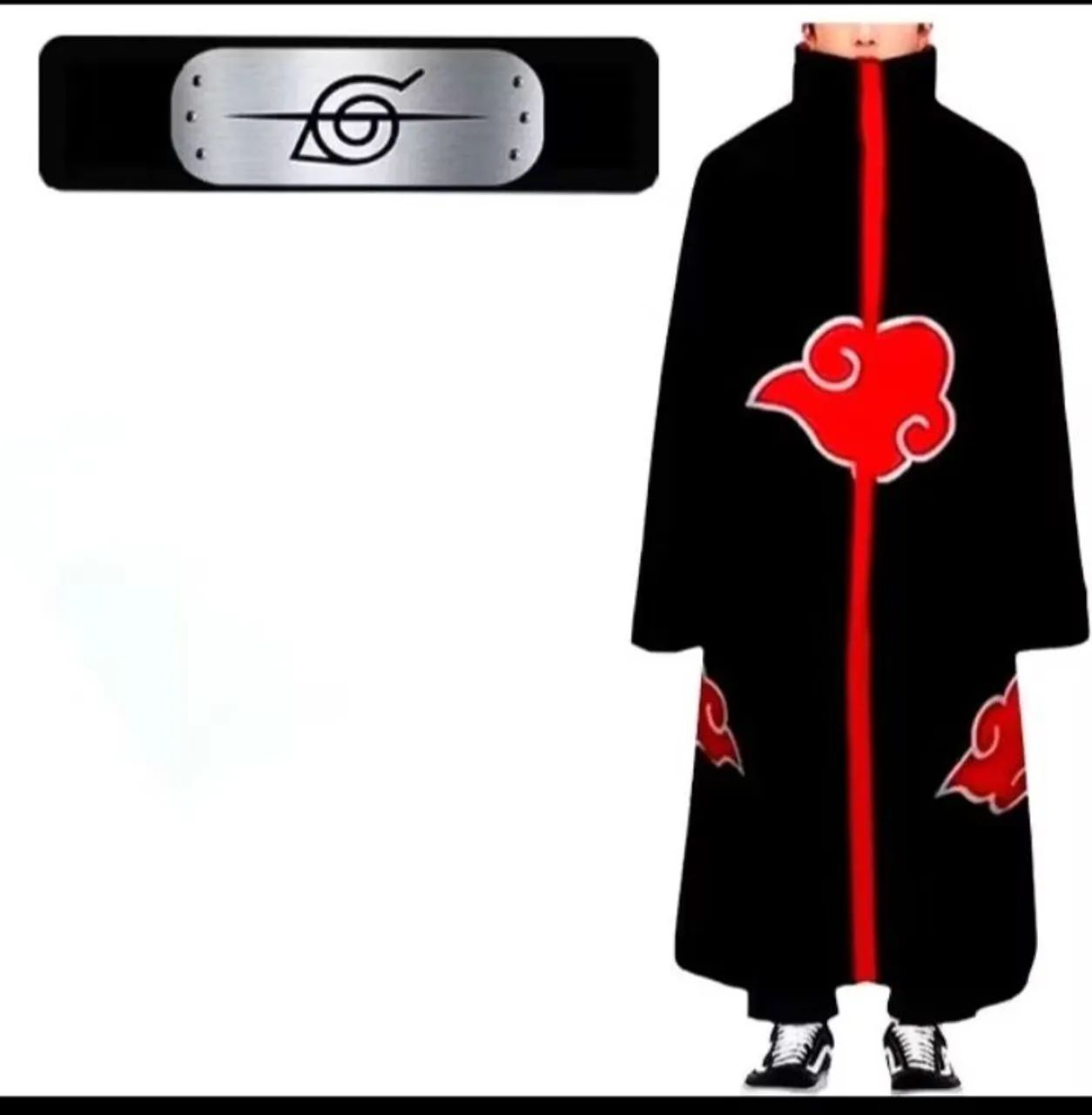Manto akatsuki naruto e bandana