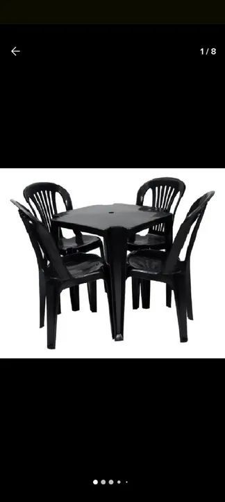 Jogo de Mesa e Cadeiras para Restaurante