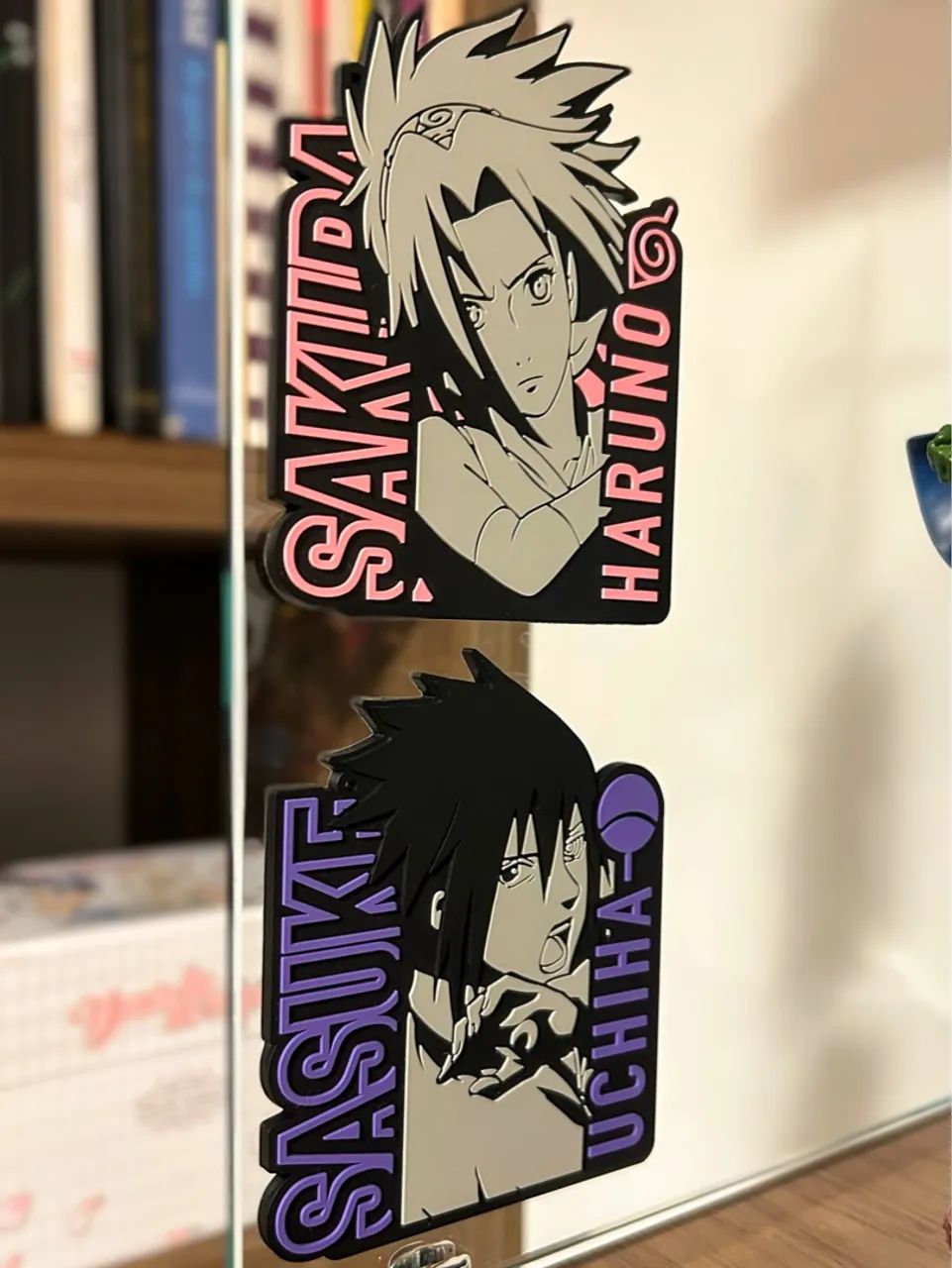 Sasuke e Sakura - porta copo 