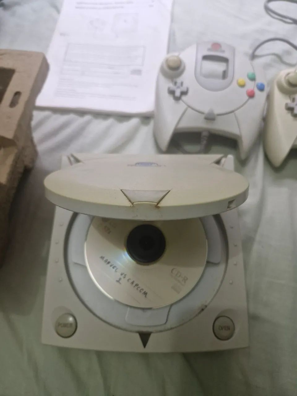 Sega Dreamcast com caixa e berço completo - Foto 4
