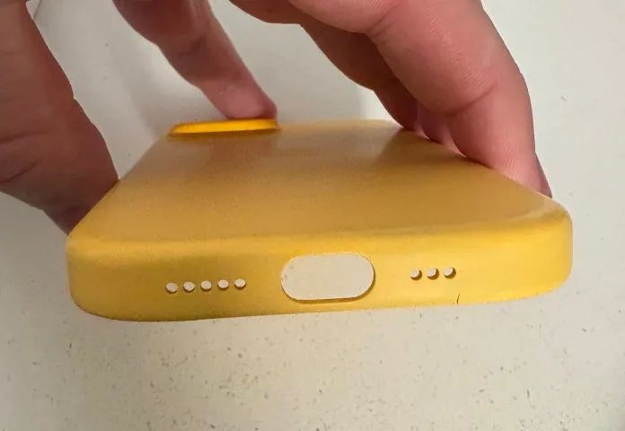 Apple Capa de silicone com MagSafe para iPhone 15 - Solar ? - Foto 2