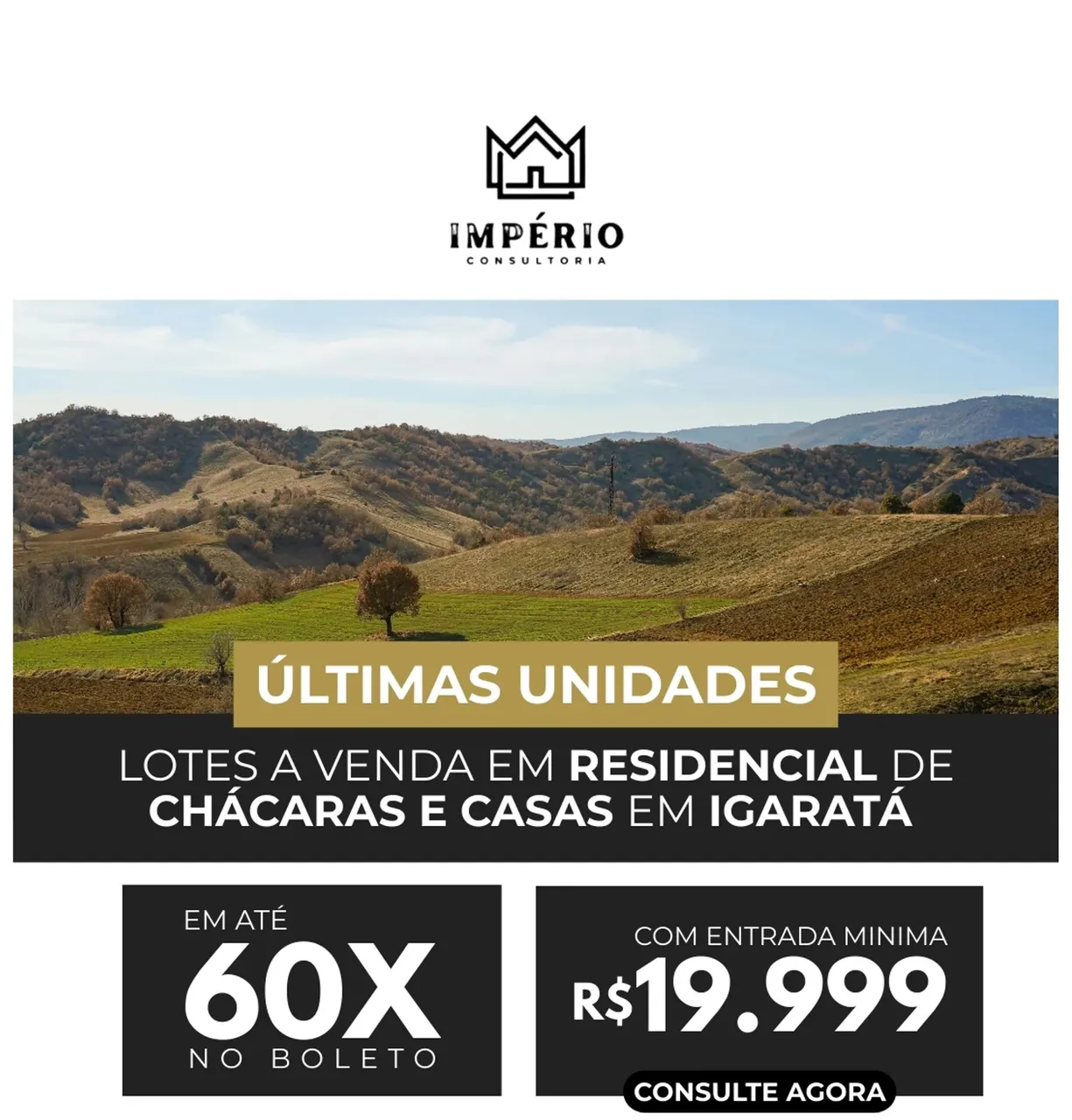 Terrenos para venda tem 600 metros quadrados em Recanto das Águas - Igaratá - SP