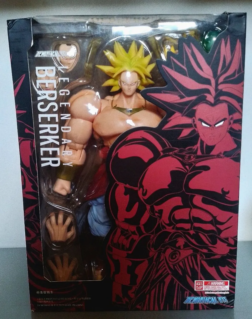 Action Figure Broly Legendary Berserker - Demoníacal Fit