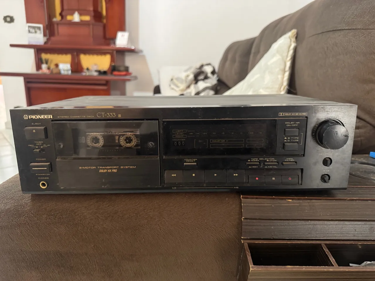 Pioneer CT-333 Stereo Cassette Deck e Technics