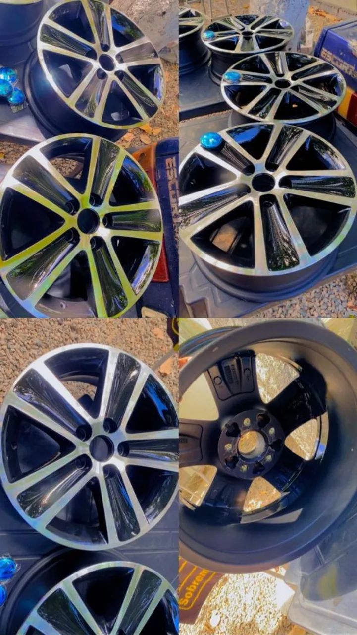 Rodas de liga leve 15 original - Foto 3