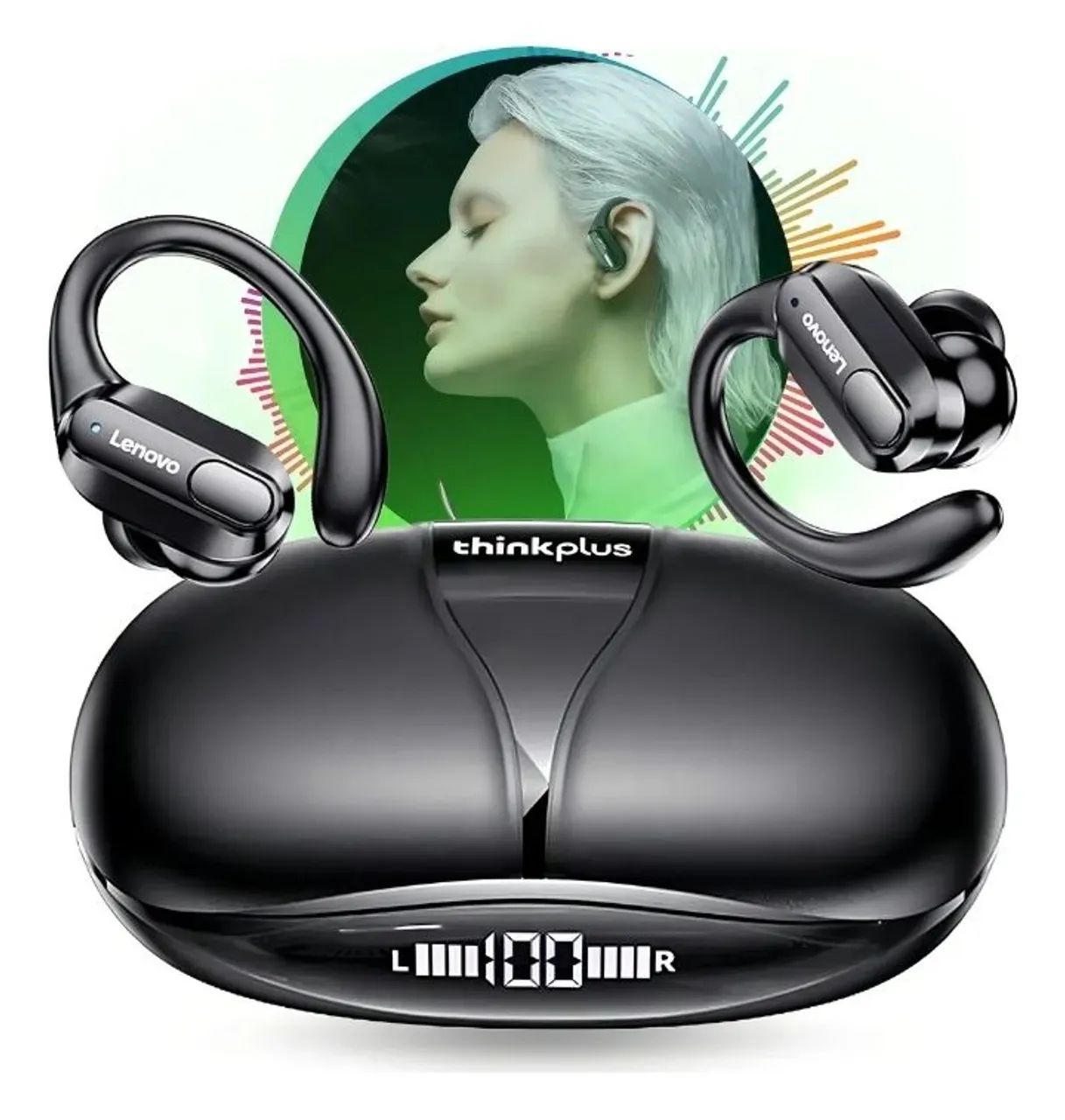 Fone De Ouvido Bluetooth Lenovo ThinkPlus XT80