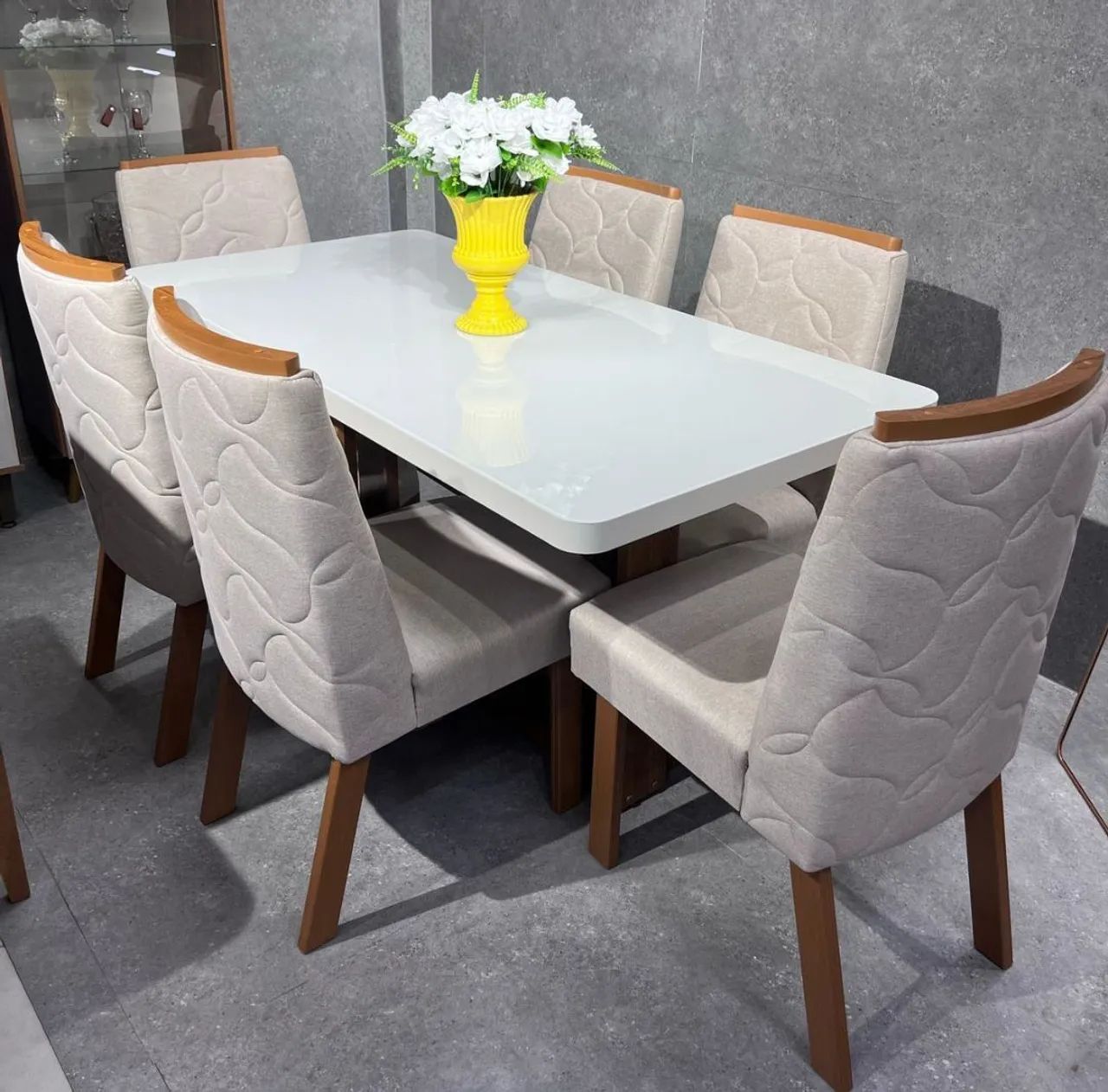 Mesa de jantar 160x90 lopas 100% MDF 