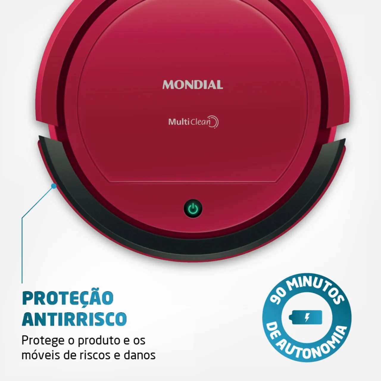 Robô Aspirador Mondial - Novo! - Foto 5