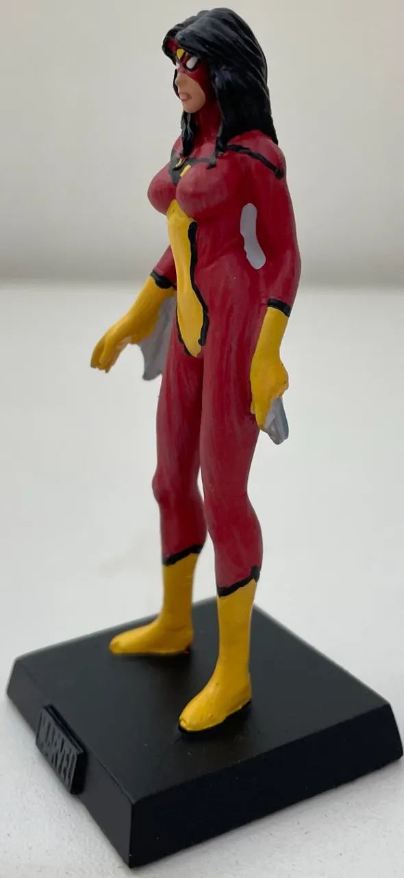 MULHER ARANHA. MINIATURA MARVEL EAGLEMOSS EDIÇÃO 61 (2014). - Foto 4
