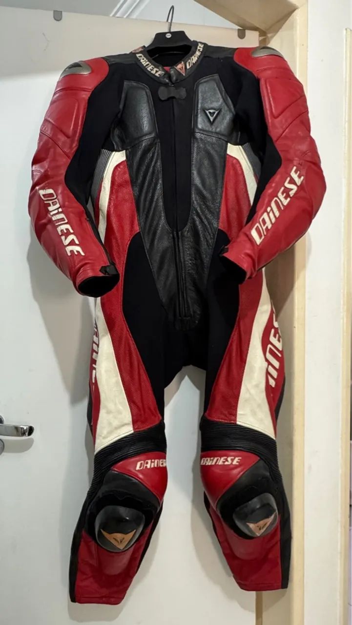 Macacão de Couro 1 Pç Dainese Laguna Seca - Foto 3