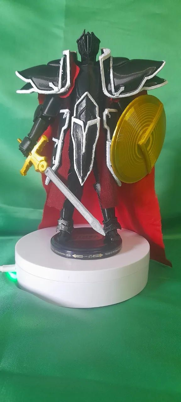 Figura Cavaleiro Negro - Fire Emblem - Foto 2