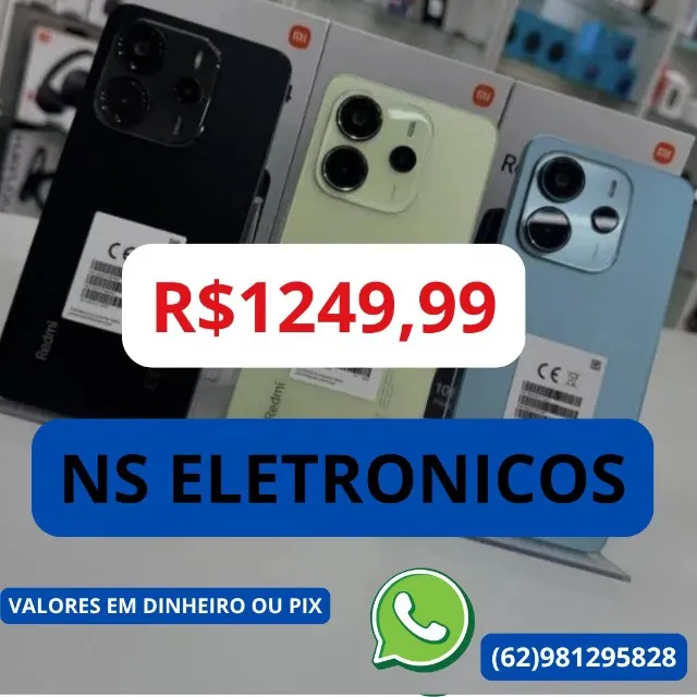 Redmi note 14 256GB 08GB RAM  lacrado Entregamos Gratis