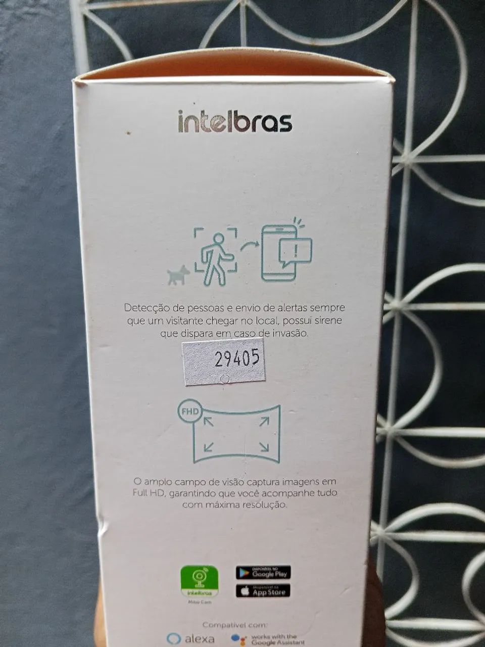 Câmera de Segurança Wi-Fi Full HD Intelbras Mibo - Foto 3