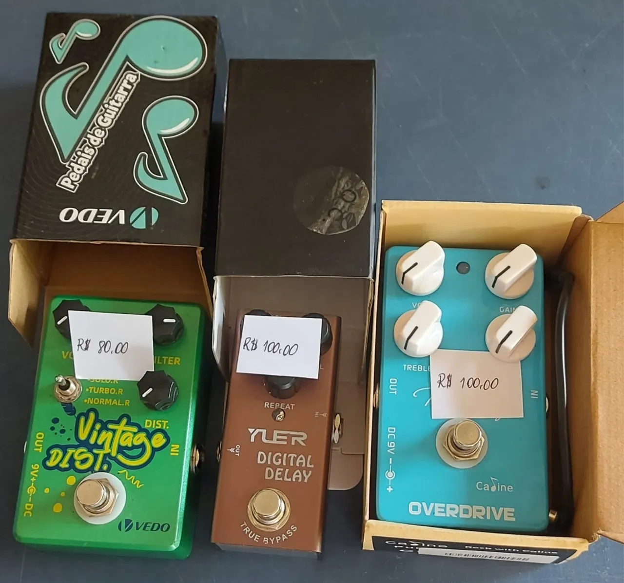 Pedais de Guitarra