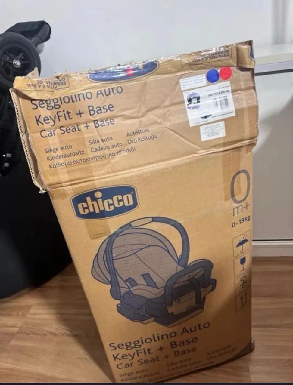 bebe conforto Cadeirinha de Carro chicco + base de carro - Nova na caixa - Foto 2