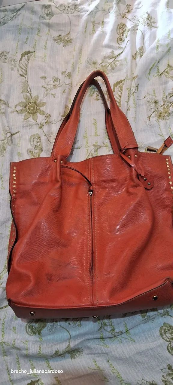 Bolsa Amarelle de couro