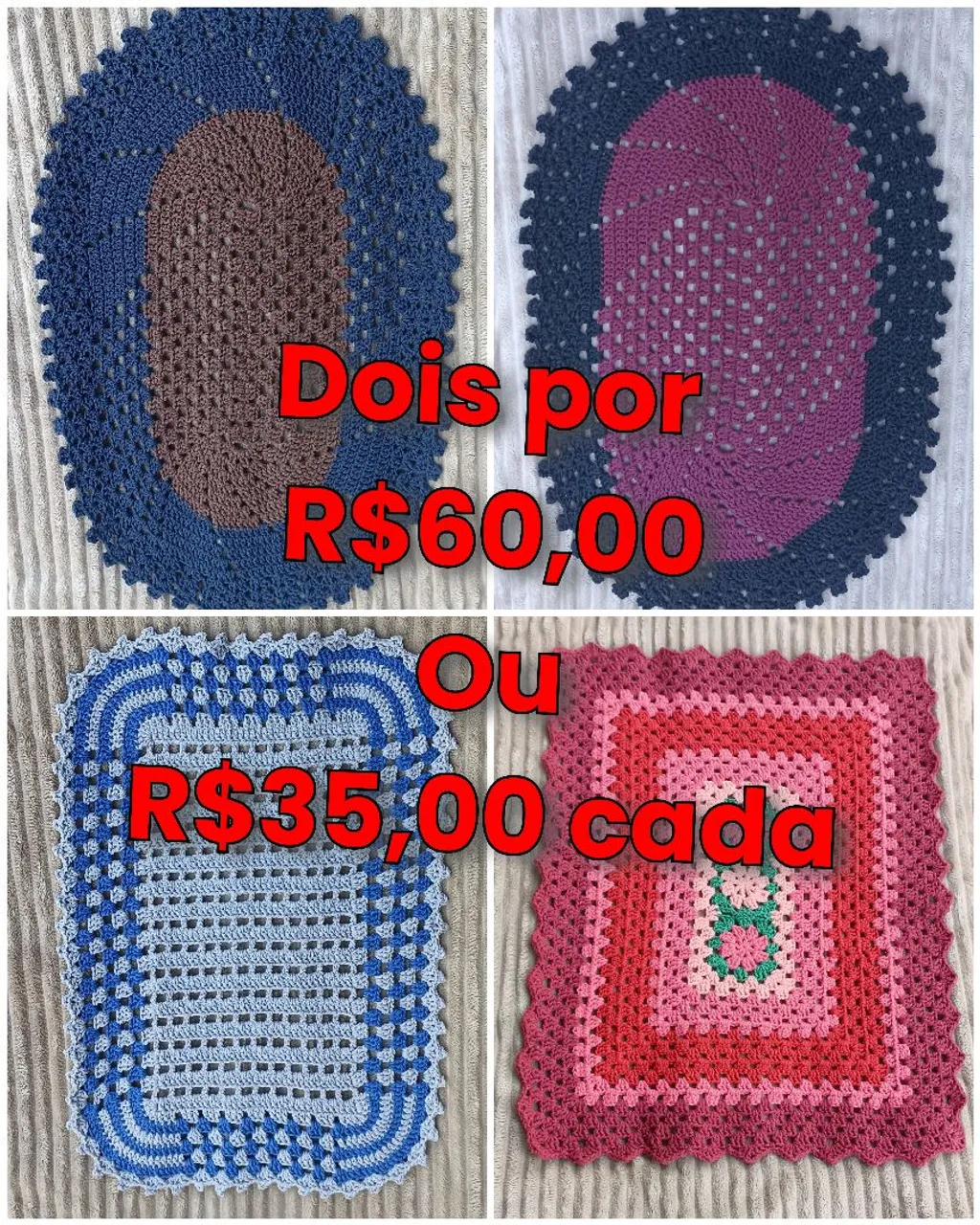 Tapete de crochê